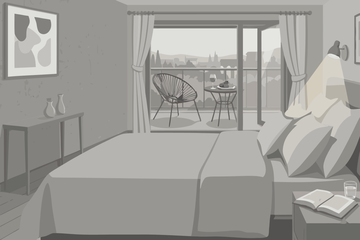 Quarto Deluxe com Cama Queen-size